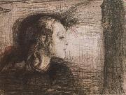 Edvard Munch Sick painting
